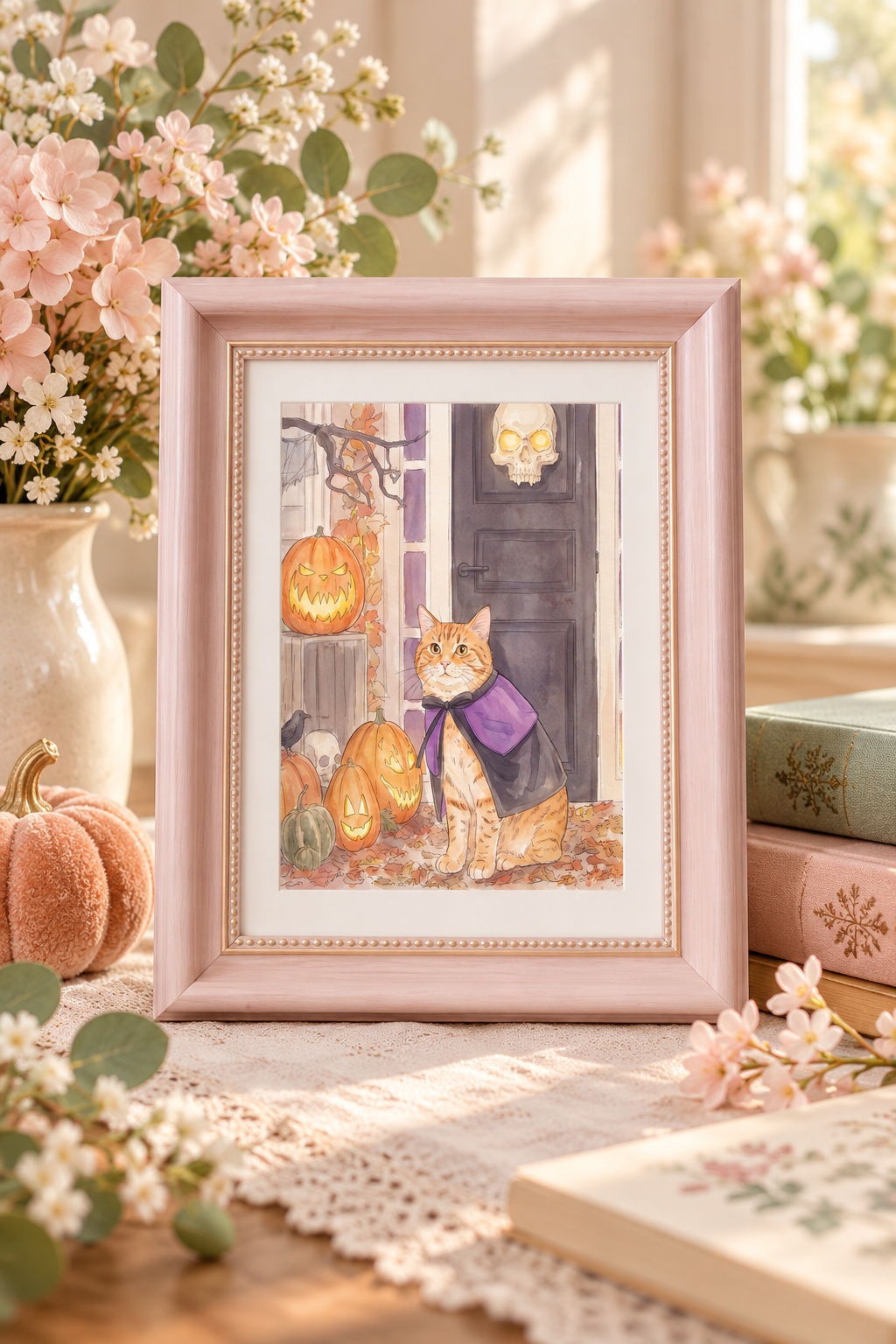 Styled Lala's Marie artwork in exact photo frame